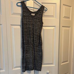 Stylish Gray Sleeveless Dress